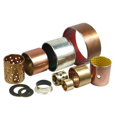 บำรุงรักษาฟรีป้องกันความเมื่อยล้า Slit Oilless Bronze Bushing