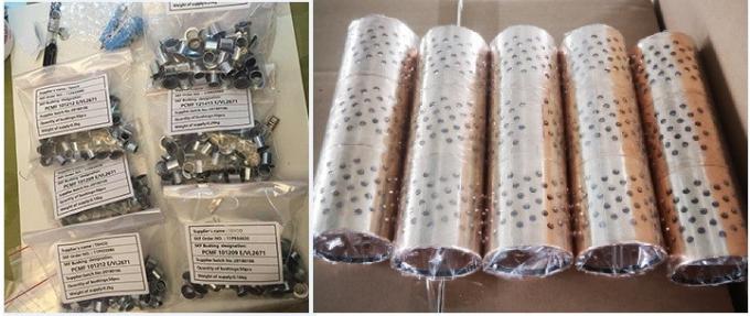 TCB900 ป้องกันการสึกกร่อนแบริ่งบูชแบบปลอกบรอนซ์แบบกำหนดเอง 5