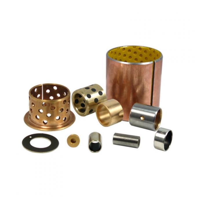 บำรุงรักษาฟรีป้องกันความเมื่อยล้า Slit Oilless Bronze Bushing 0